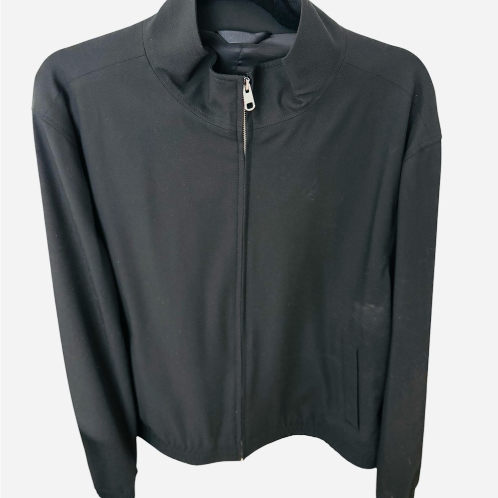 Black Zip-Up Jacket Marks and Spencer size Large